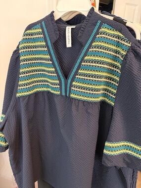 embroidered Top Asis